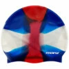 Maru - Multi Silicone Hat - Red/White/Blue -UK Swimsuit Sales 2024 maru multi silicone hat red white blue 1