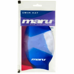 Maru - Multi Silicone Hat - Red/White/Blue -UK Swimsuit Sales 2024 maru multi silicone hat red white blue 3
