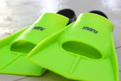 Maru - "New" Training Fins / Flippers - Neon Lime/Black -UK Swimsuit Sales 2024 maru new training fins flippers neon lime black 7