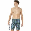Maru - Rainforest Pacer Mens Jammer - Black/Green -UK Swimsuit Sales 2024 maru rainforest pacer mens jammer black green 1