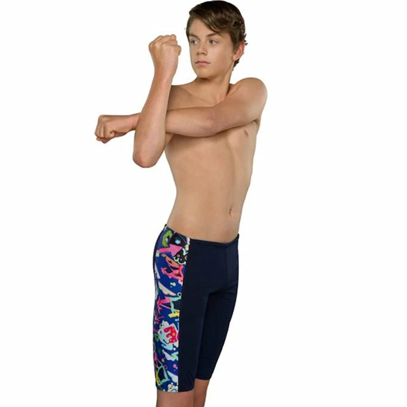 Maru - Scribble Pacer Panel Boys Jammer 3 Maru - Scribble Pacer Panel Boys Jammer