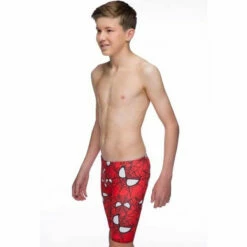 Maru - Spider Pacer Boys Jammer - Red