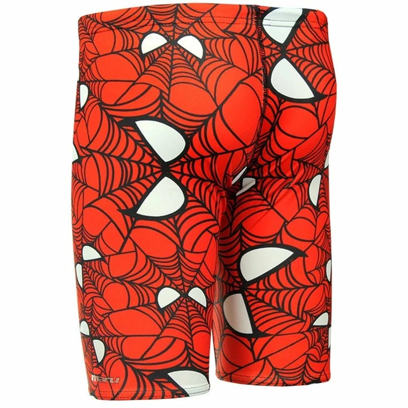Maru - Spider Pacer Boys Jammer - Red 6 Maru - Spider Pacer Boys Jammer - Red - Image 4