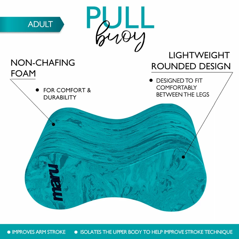 Maru - Swirl Pull Buoy - Dark Blue/Blue 7 Maru - Swirl Pull Buoy - Dark Blue/Blue - Image 5