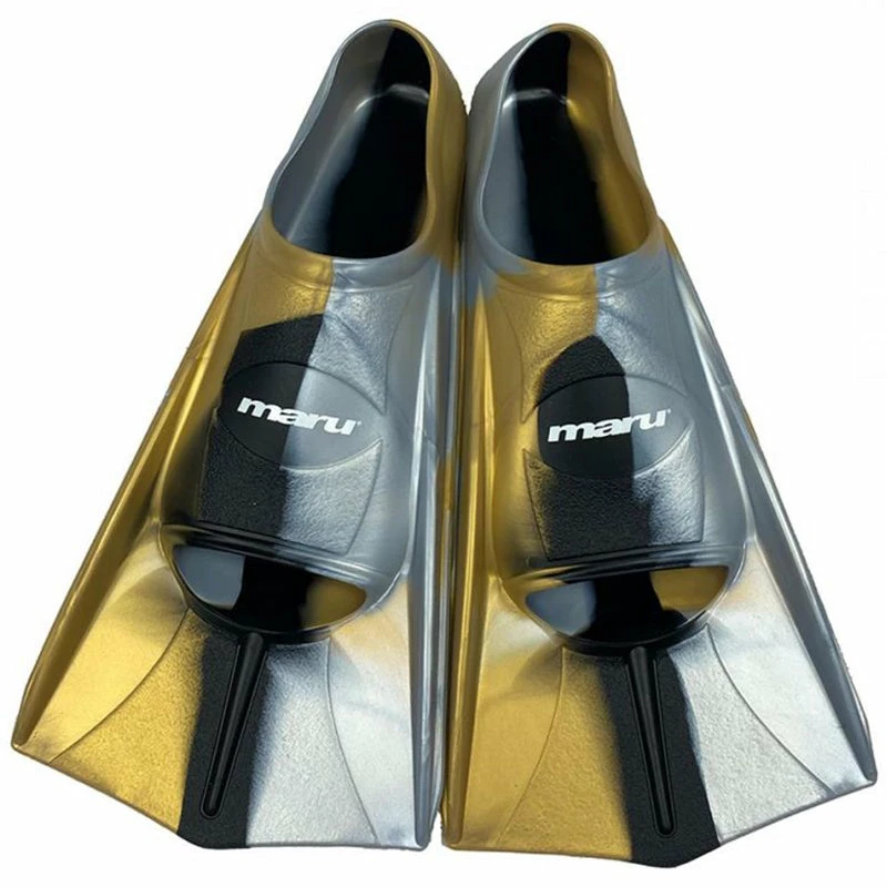 Maru - Training Fins - Black/Silver/Gold - Limited Edition 3 Maru - Training Fins - Black/Silver/Gold - Limited Edition