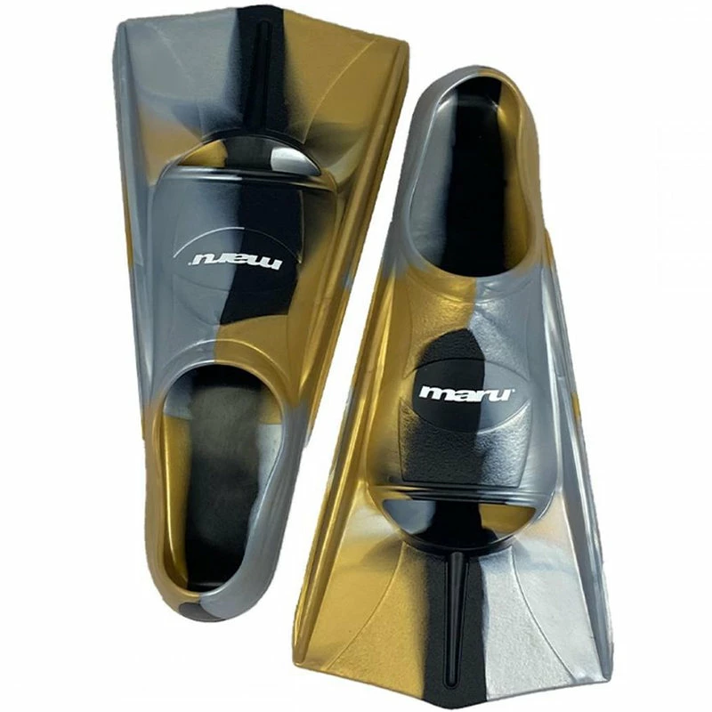 Maru - Training Fins - Black/Silver/Gold - Limited Edition 4 Maru - Training Fins - Black/Silver/Gold - Limited Edition - Image 2