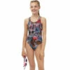 Maru - Zany Zebra Rave Back Girls Swimsuit -UK Swimsuit Sales 2024 maru zany zebra girls rave back one piece swimsuit 1
