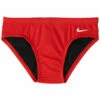 Nike - Boys Poly Solid Brief (University Red) -UK Swimsuit Sales 2024 nike boys poly solid brief university red 1