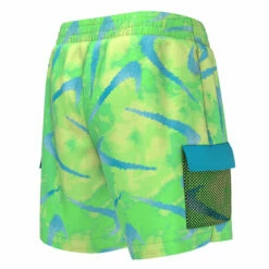Nike - Boys Tie Dye Swoosh 4' Volley Short (Green Strike) -UK Swimsuit Sales 2024 nike boys tie dye swoosh 4 volley short green strike 3