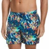 Nike - Electric Floral Icon 5" Volley Short (Midnight Navy) -UK Swimsuit Sales 2024 nike electric floral icon 5 volley short midnight navy 1