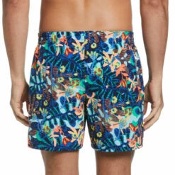 Nike - Electric Floral Icon 5" Volley Short (Midnight Navy) -UK Swimsuit Sales 2024 nike electric floral icon 5 volley short midnight navy 2