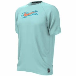 Nike - Electric Swoosh Short Sleeve Hydroguard (Copa) -UK Swimsuit Sales 2024 nike electric swoosh short sleeve hydroguard copa 4