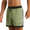 Nike - Funfetti Racer 5" Volley Short (Oil Green) -UK Swimsuit Sales 2024 nike funfetti racer 5 volley short oil green 1