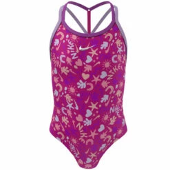 Nike - Girl's Fun Forest T-Crossback One Piece (Pink Prime) 7 Nike - Girl's Fun Forest T-Crossback One Piece (Pink Prime) -UK Swimsuit Sales 2024 nike girls fun forest t crossback one piece pink prime 3