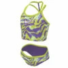 Nike - Girl's Watercolor T-Crossback Midkini Set (Action Grape) -UK Swimsuit Sales 2024 nike girls watercolor t crossback midkini set action grape 1