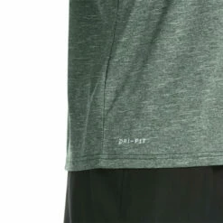 Nike - Heather Tilt Short Sleeve Hydroguard (Galactic Jade) -UK Swimsuit Sales 2024 nike heather tilt short sleeve hydroguard galactic jade 4