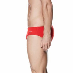 Nike - Men's Hydrastrong Brief (University Red) -UK Swimsuit Sales 2024 nike hydrastrong brief university red 3