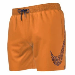 Nike - JDI Swoosh 5" Volley Short (Total Orange) -UK Swimsuit Sales 2024 nike jdi swoosh 5 volley short total orange 3
