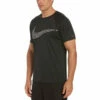 Nike - JDI Swoosh Short Sleeve Hydroguard (Black) -UK Swimsuit Sales 2024 nike jdi swoosh short sleeve hydroguard black 1