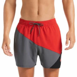 Nike - Logo Jackknife 5" Volley Short (University Red) -UK Swimsuit Sales 2024 nike logo jackknife 5 volley short university red 3