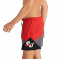 Nike - Logo Jackknife 5" Volley Short (University Red) -UK Swimsuit Sales 2024 nike logo jackknife 5 volley short university red 4