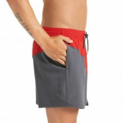 Nike - Logo Jackknife 5" Volley Short (University Red) -UK Swimsuit Sales 2024 nike logo jackknife 5 volley short university red 5