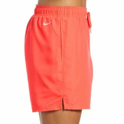 Nike - Logo Lap 5" Volley Short (Bright Crimson) -UK Swimsuit Sales 2024 nike logo lap 5 volley short bright crimson 3