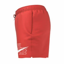 Nike - Logo Lap 5" Volley Short (Bright Crimson) -UK Swimsuit Sales 2024 nike logo lap 5 volley short bright crimson 5