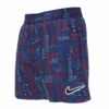 Nike - Logo Mash-Up Breaker 4" Volley Short (Midnight Navy) - Boys -UK Swimsuit Sales 2024 nike logo mash up breaker 4 volley short midnight navy 1