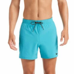 Nike - Logo Tape Racer 5" Volley Short (Oracle Aqua) -UK Swimsuit Sales 2024 nike logo tape racer 5 volley short oracle aqua 5