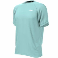 Nike - Men's Essential Short Sleeve Hydroguard (Copa) -UK Swimsuit Sales 2024 nike mens essential short sleeve hydroguard copa 4