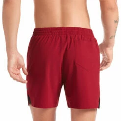 Nike - Men's Essential Vital 5" Volley Short (Noble Red) -UK Swimsuit Sales 2024 nike mens essential vital 5 volley short noble red 3