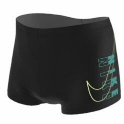 Nike - Men's Reflect Logo Square Leg (Black) -UK Swimsuit Sales 2024 nike mens reflect logo square leg black 5