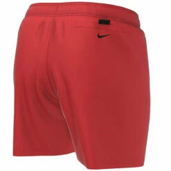 Nike - Men's Swim Liquify Swoosh 5" Volley Short (University Red) -UK Swimsuit Sales 2024 nike mens swim liquify swoosh 5 volley short university red 5