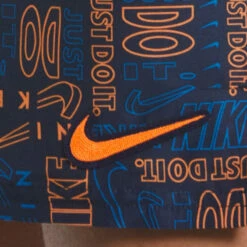 Nike - Men's Swim Logo Mash-up 5" Volley Short (Midnight Navy) -UK Swimsuit Sales 2024 nike mens swim logo mash up 5 volley short midnight navy 3