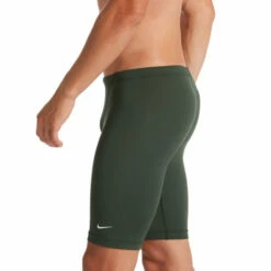 Nike - Men's Swim Poly Solid Jammer (Galactic Jade) -UK Swimsuit Sales 2024 nike mens swim poly solid jammer galactic jade 3