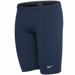 Nike - Men's Swim Poly Solid Jammer (Midnight Navy) -UK Swimsuit Sales 2024 nike mens swim poly solid jammer midnight navy 3