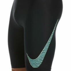 Nike - Multi Logo Jammer (Black) -UK Swimsuit Sales 2024 nike multi logo jammer black 4