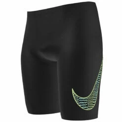 Nike - Multi Logo Jammer (Black) -UK Swimsuit Sales 2024 nike multi logo jammer black 5