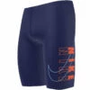 Nike - Multi Logo Jammer (Midnight Navy) - Boys Jammers -UK Swimsuit Sales 2024 nike multi logo jammer midnight navy 1