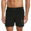 Nike - Reflect Logo 5" Volley Short (Black) -UK Swimsuit Sales 2024 nike reflect logo 5 volley short black 1
