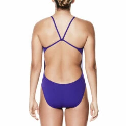 Nike - Solid Hydrastrong Cutout One Piece (Court Purple) -UK Swimsuit Sales 2024 nike solid hydrastrong cut out one piece swimsuit court purple 7