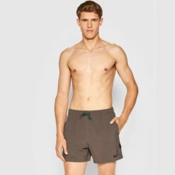 Nike - Swim Men's Contend 5" Volley Short (Ironstone) -UK Swimsuit Sales 2024 nike swim mens contend 5 volley short ironstone 4