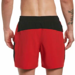 Nike - Swim Men's Contend 5" Volley Short (University Red) -UK Swimsuit Sales 2024 nike swim mens contend 5 volley short university red 3