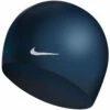 Nike - Swim Unisex Solid Silicone Cap (Midnight Navy) -UK Swimsuit Sales 2024 nike swim unisex solid silicone cap midnight navy