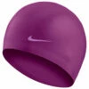 Nike - Swim Unisex Solid Silicone Cap (Sangria) -UK Swimsuit Sales 2024 nike swim unisex solid silicone cap sangria