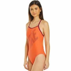 Nike - Tilt Logo Racerback One Piece Swimsuit (Bright Coral) 10 Nike - Tilt Logo Racerback One Piece Swimsuit (Bright Coral) -UK Swimsuit Sales 2024 nike tilt logo racerback one piece swimsuit bright coral 4