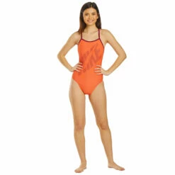 Nike - Tilt Logo Racerback One Piece Swimsuit (Bright Coral) 11 Nike - Tilt Logo Racerback One Piece Swimsuit (Bright Coral) -UK Swimsuit Sales 2024 nike tilt logo racerback one piece swimsuit bright coral 5