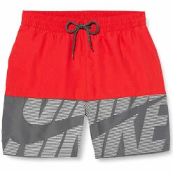 Nike - Tilt Split Breaker 5" Volley Short (University Red) -UK Swimsuit Sales 2024 nike tilt split breaker 5 volley short university red 5