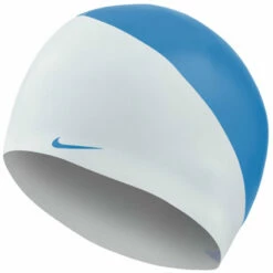 Nike - Unisex 'Just Do It' Swim Cap (Photo Blue) -UK Swimsuit Sales 2024 nike unisex just do it swim cap photo blue 3